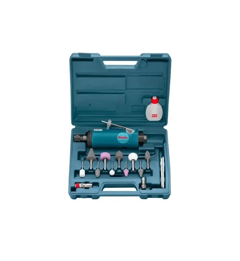 کیت فرز انگشتی بادی گلو کوتاه رونیکس 16 پارچه مدل RA-1802 RA-1802